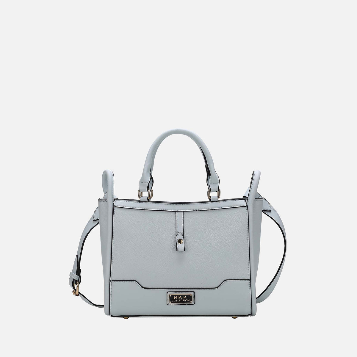 Melody Vegan Leather Tote in Wine view 9 (bag)