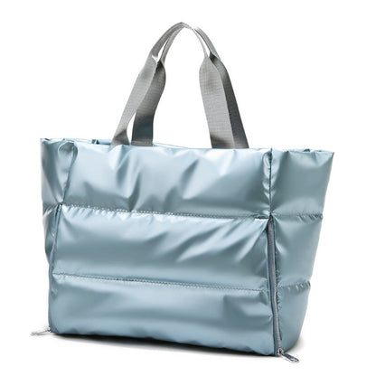 Metallic Puffer Tote view 18 (bag)