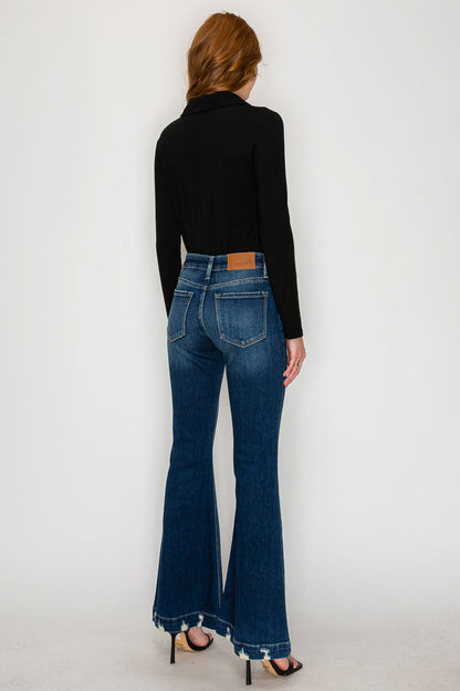 Mia Mid Rise Super Flare Jeans view 9 - Mia Mid Rise Jeans (bottom)