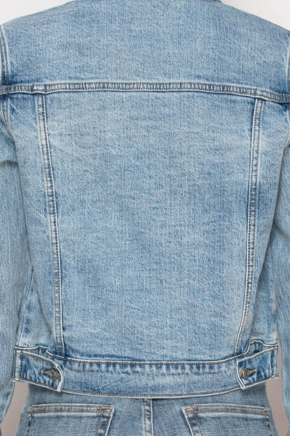 Michelle Classic Denim Jacket view 11 (bottom)