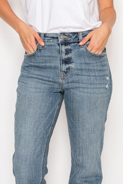 Mid Rise Modern Boyfriend Jeans in 13 (30) view 7 - Mid Rise Jeans Womens (bottom)
