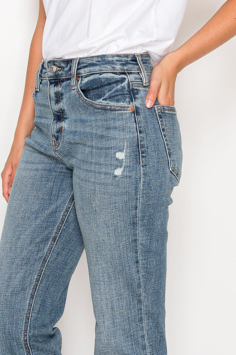 Mid Rise Modern Boyfriend Jeans in 15 (31) view 8 - Mid Rise Jeans Womens (bottom)