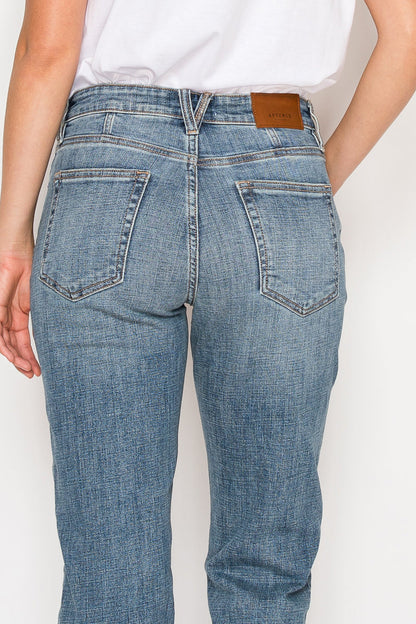 Mid Rise Modern Boyfriend Jeans view 9 - Mid Rise Jeans Womens (bottom)