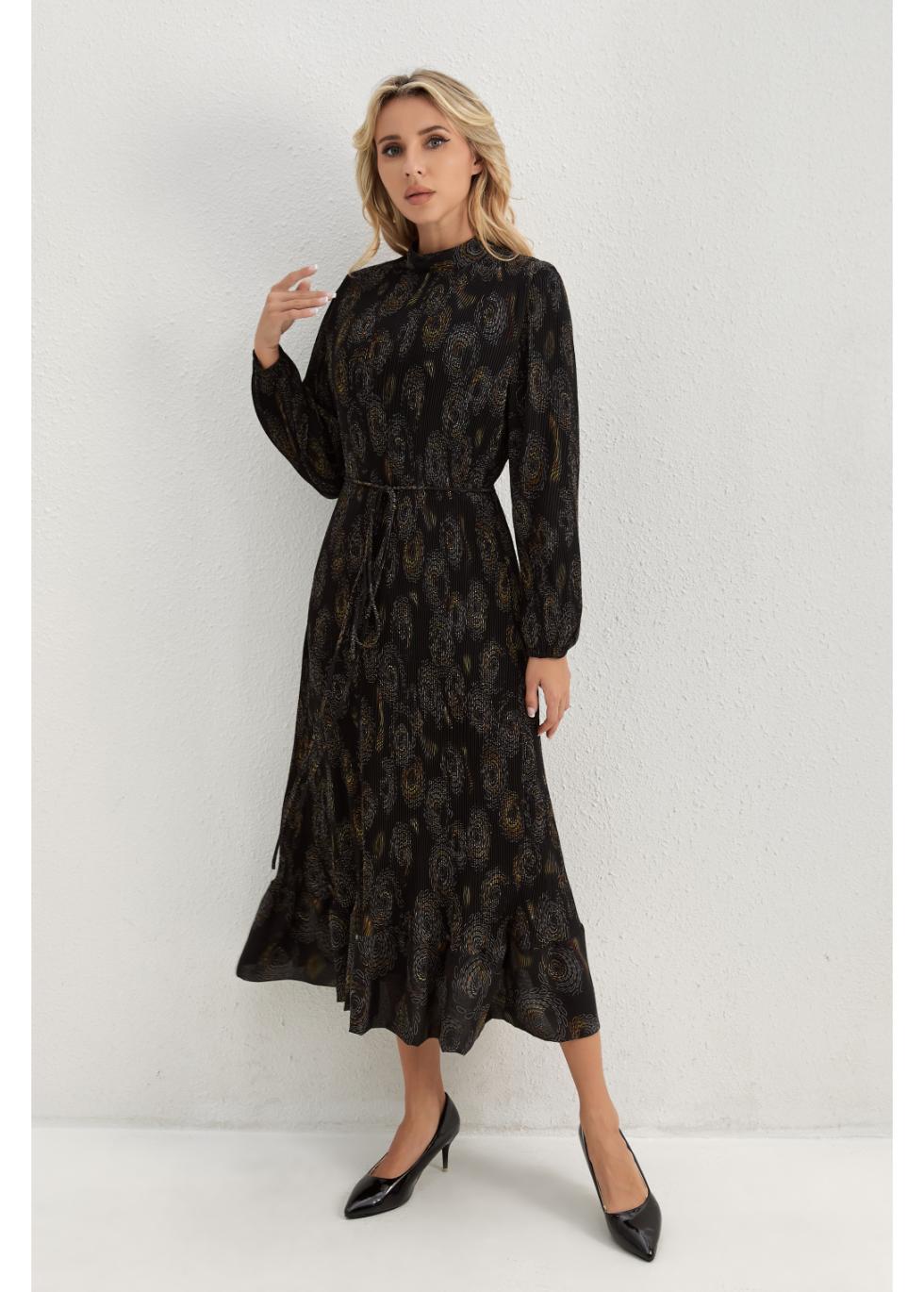 Midnight Bloom Midi Dress view 6 - Midnight Bloom Dress Code