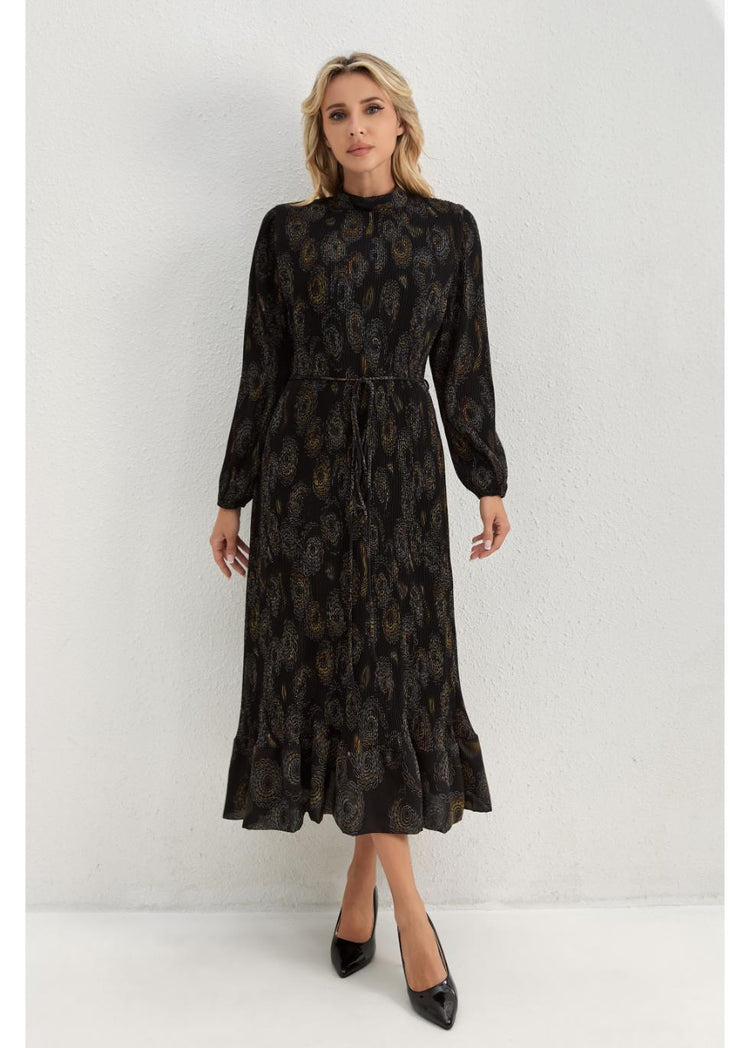 Midnight Bloom Midi Dress XL view 5 (dress) - midnight bloom dress code, midnight bloom dress love and  - shop at us.meeeshop