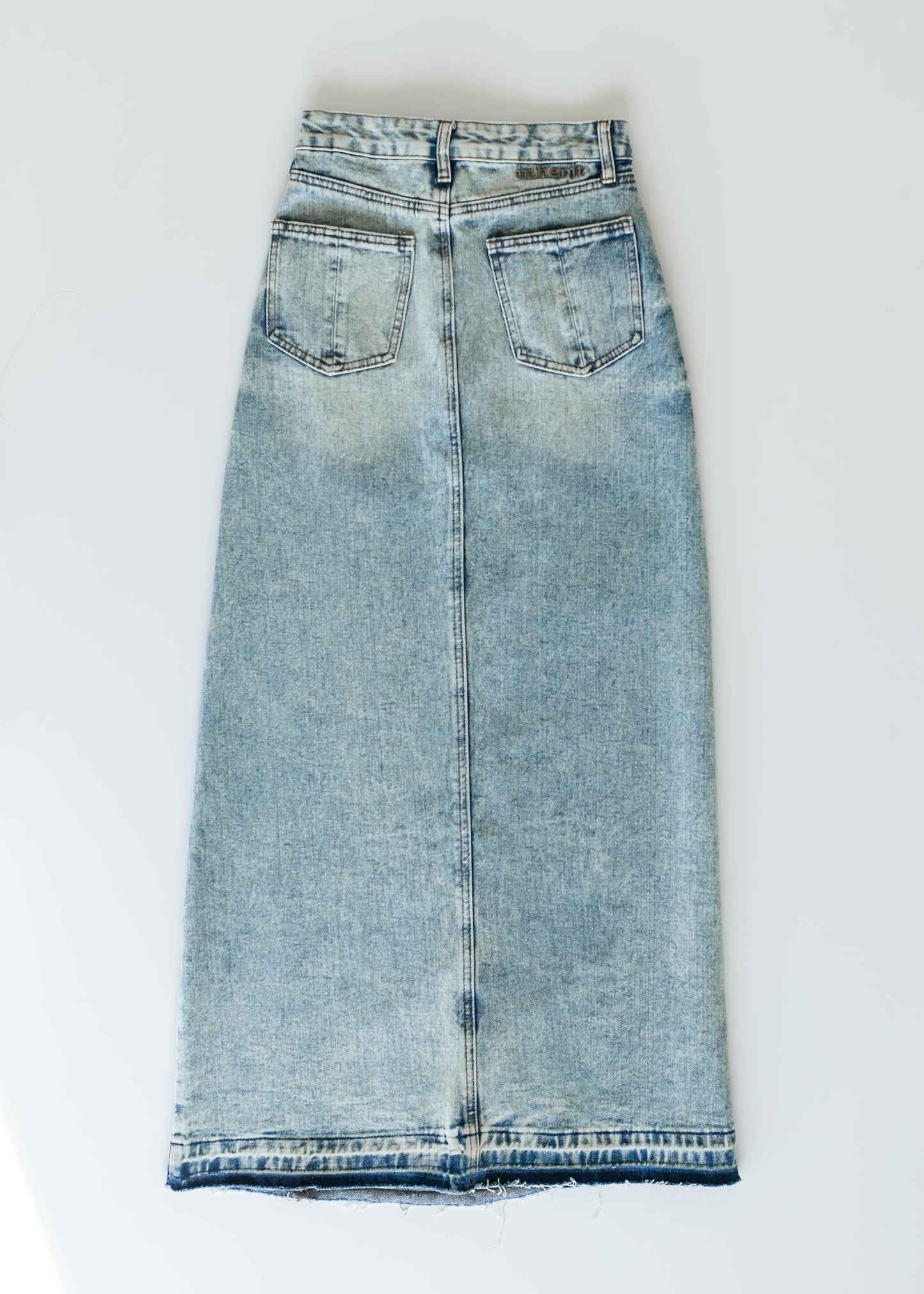 Mina Denim Maxi Skirt view 11 (dress)