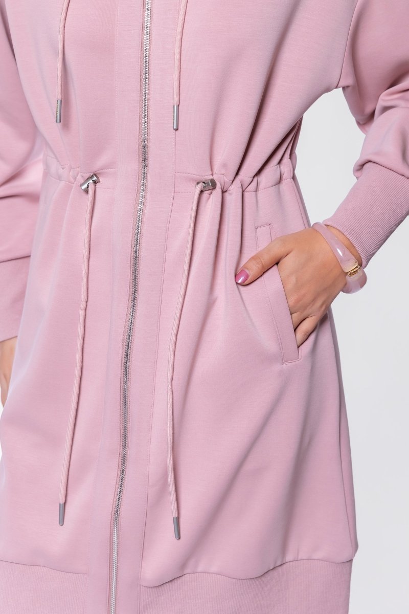 Mina Dress 42" (indy Pink) view 6 (dress) - pink dress, indy pink dress - shop at us.meeeshop