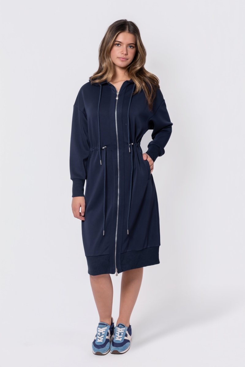 Mina Dress 42" (navy) XS (dress) - mina dress navy, navy dress white uniform change date, navy dress un - shop at us.meeeshop