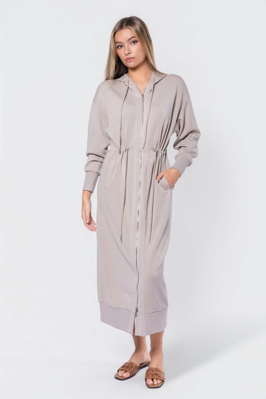 Mina Dress 50" (khaki) in XS - Joules Mina Khaki Dress