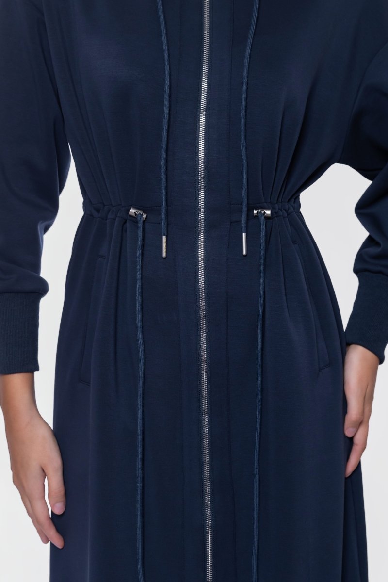 Mina Dress 50" (navy) in XL view 5 - Mina Dress Navy