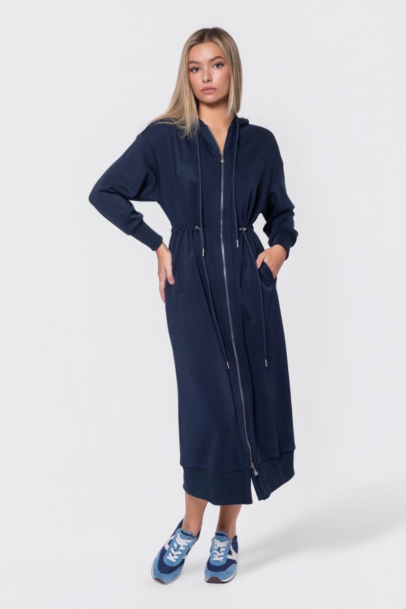 Mina Dress 50" (navy) in XS - Mina Dress Navy