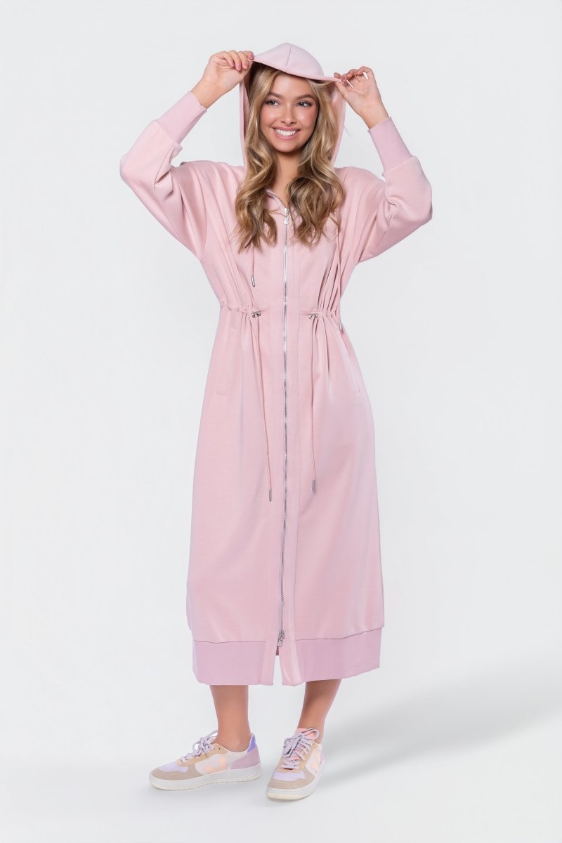 Mina Dress 50" (pink Blush) view 6 (dress) - mina hasan pink dress, mina kashif pink dress, twice mina  - shop at us.meeeshop