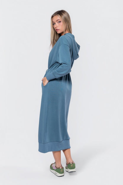 Mina Dress 50" (sage) in L view 4 - Mina Dressing