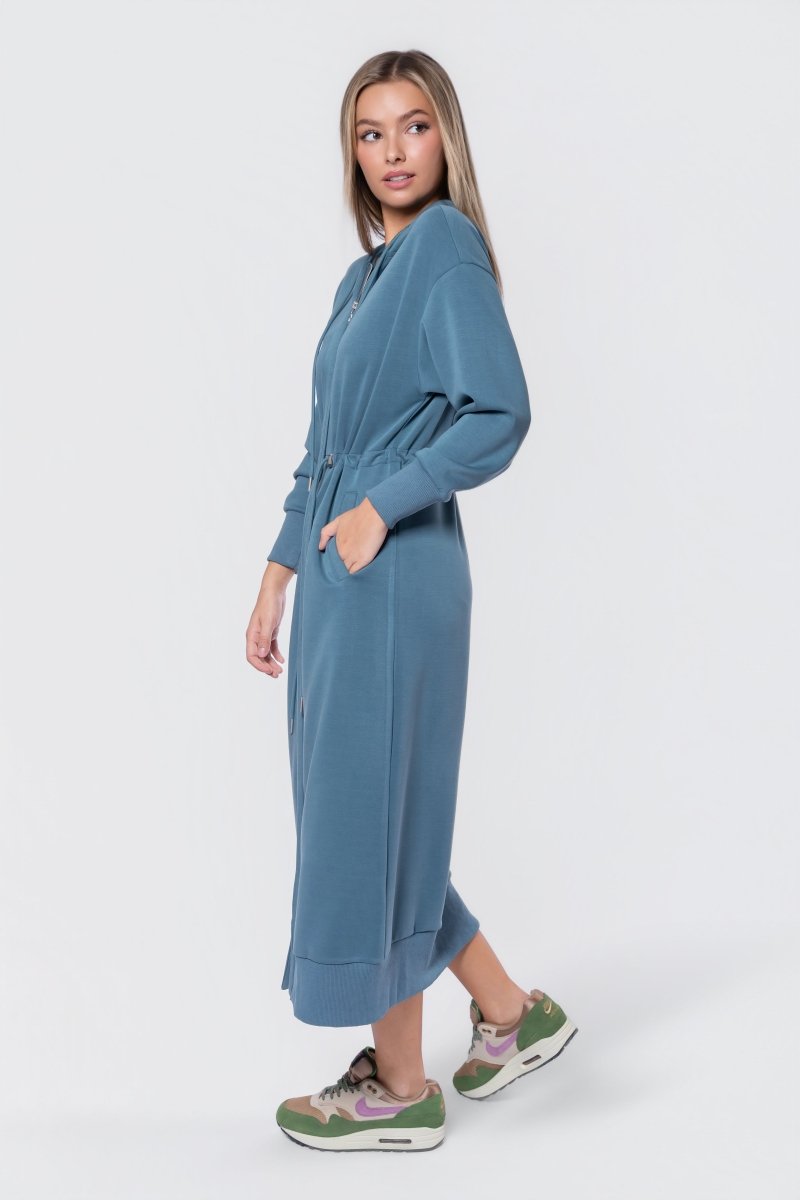 Mina Dress 50" (sage) in M view 3 - Mina Dressing