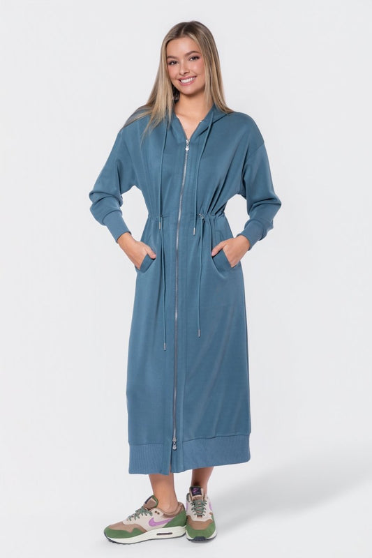 Mina Dress 50" (sage) in S view 2 - Mina Dressing