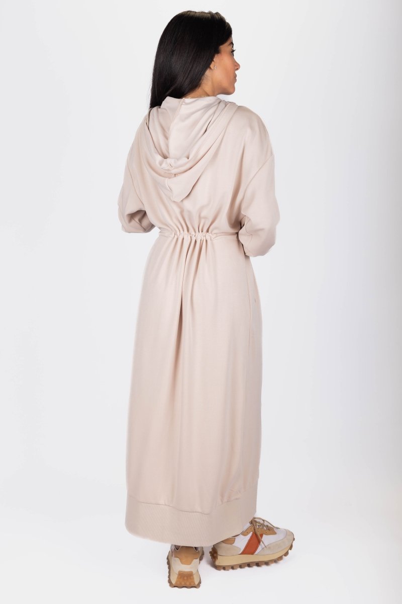 Mina Dress 50" (stone) in XL view 5 - Mina'S Dress