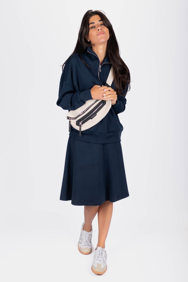 Mina Swing Skirt 23" (navy) XL view 5 (skirt) - mini swing skirt, black mini swing skirt, mini skirt pr - shop at us.meeeshop