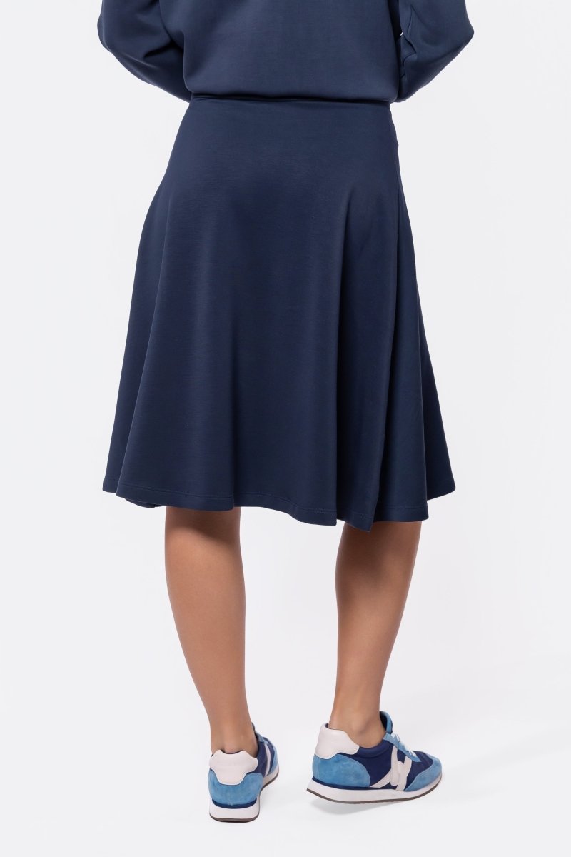 Mina Swing Skirt 26" (Navy)