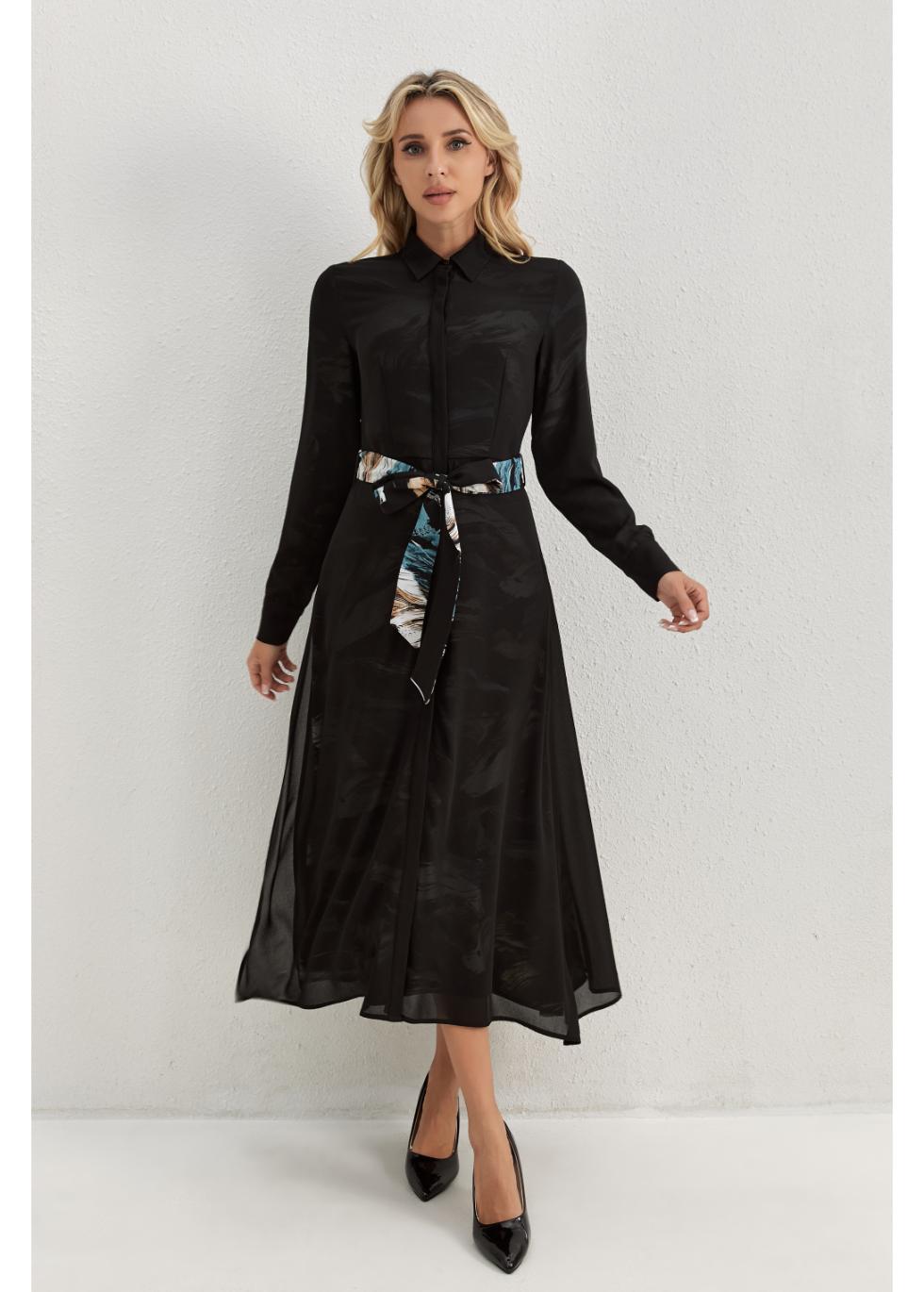 Mirage Petal Midi Dress in XL view 5 - Petal Mirage Outfit