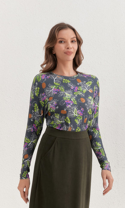 Missfinchnyc Forest Twilight Top in M view 3 - Twilight Forest Best Armor
