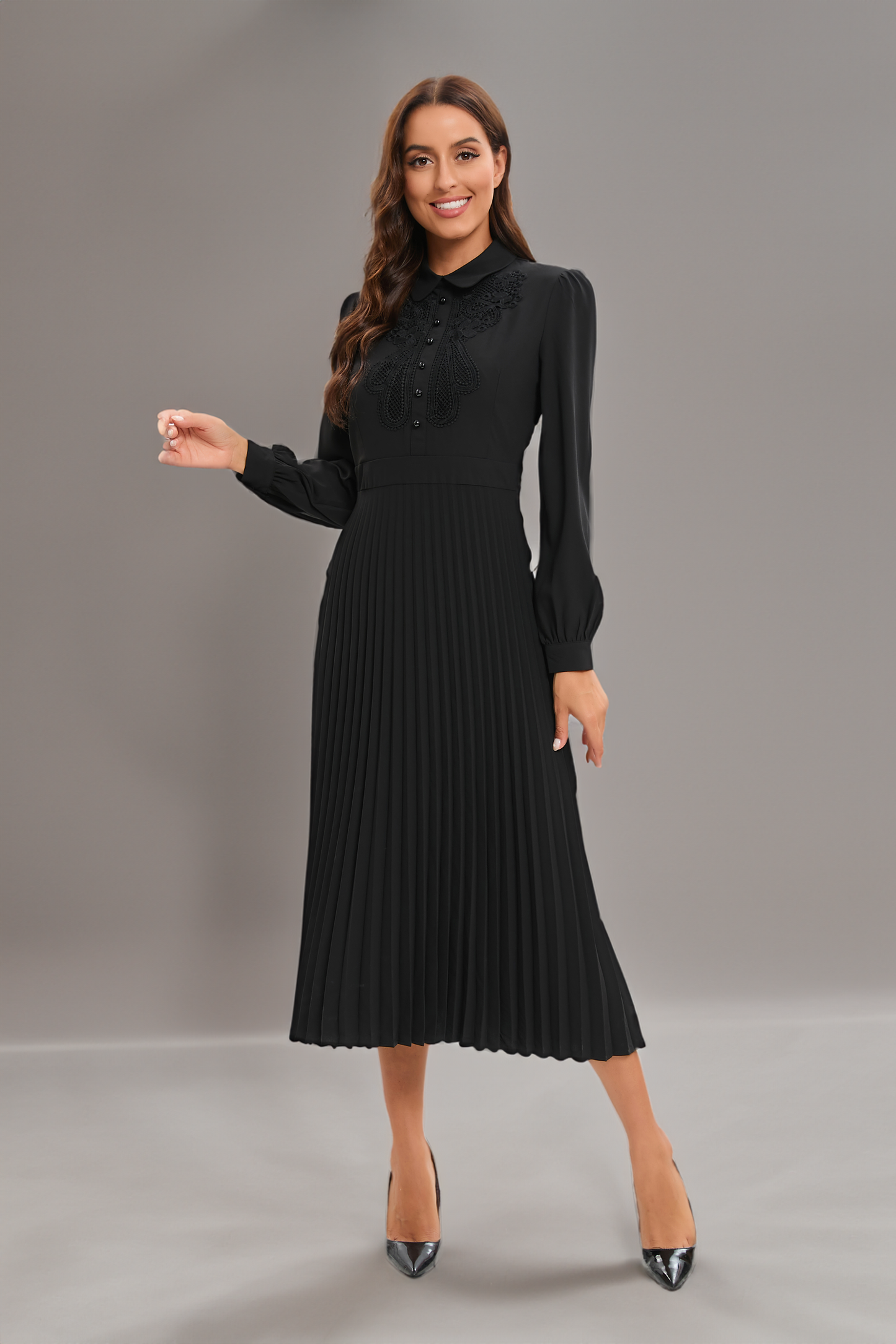 Missfinchnyc Laced Lume Midi Dress in L view 4 - Lace Lace Dress