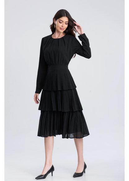 Missfinchnyc Layered Midnight Midi Dress view 6 - Layered Night Dress