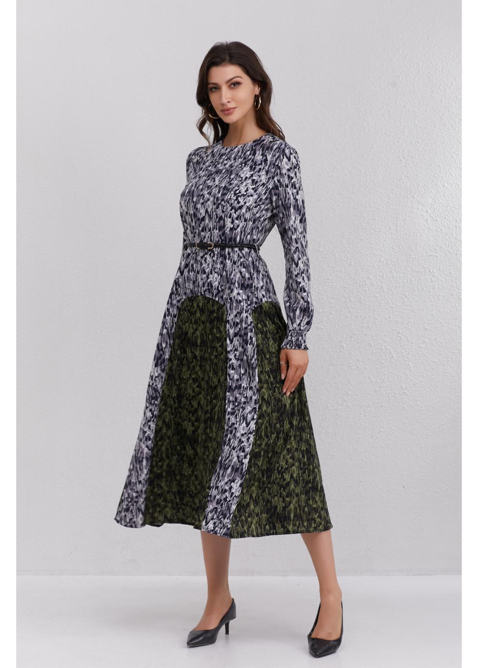 Missfinchnyc Mossy Meadow Midi Dress in XL view 5