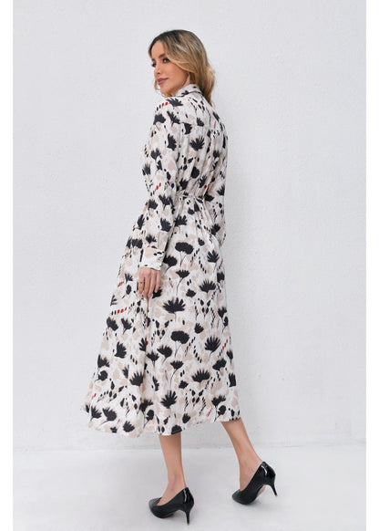 Missfinchnyc Petal Cascade Midi Dress view 6 - Petal And Pup Cascade Dress