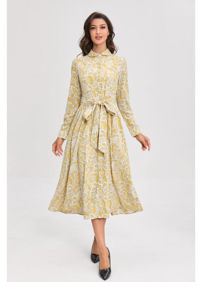Missfinchnyc Sunbloom Midi Dress in XL view 5
