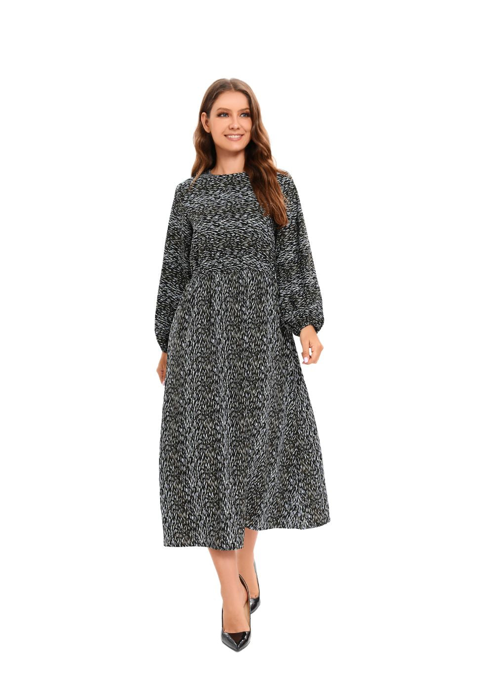Missfinchnyc Twilight Grove Midi Dress in XL view 5 - Twilight Grove Green Mini Dress