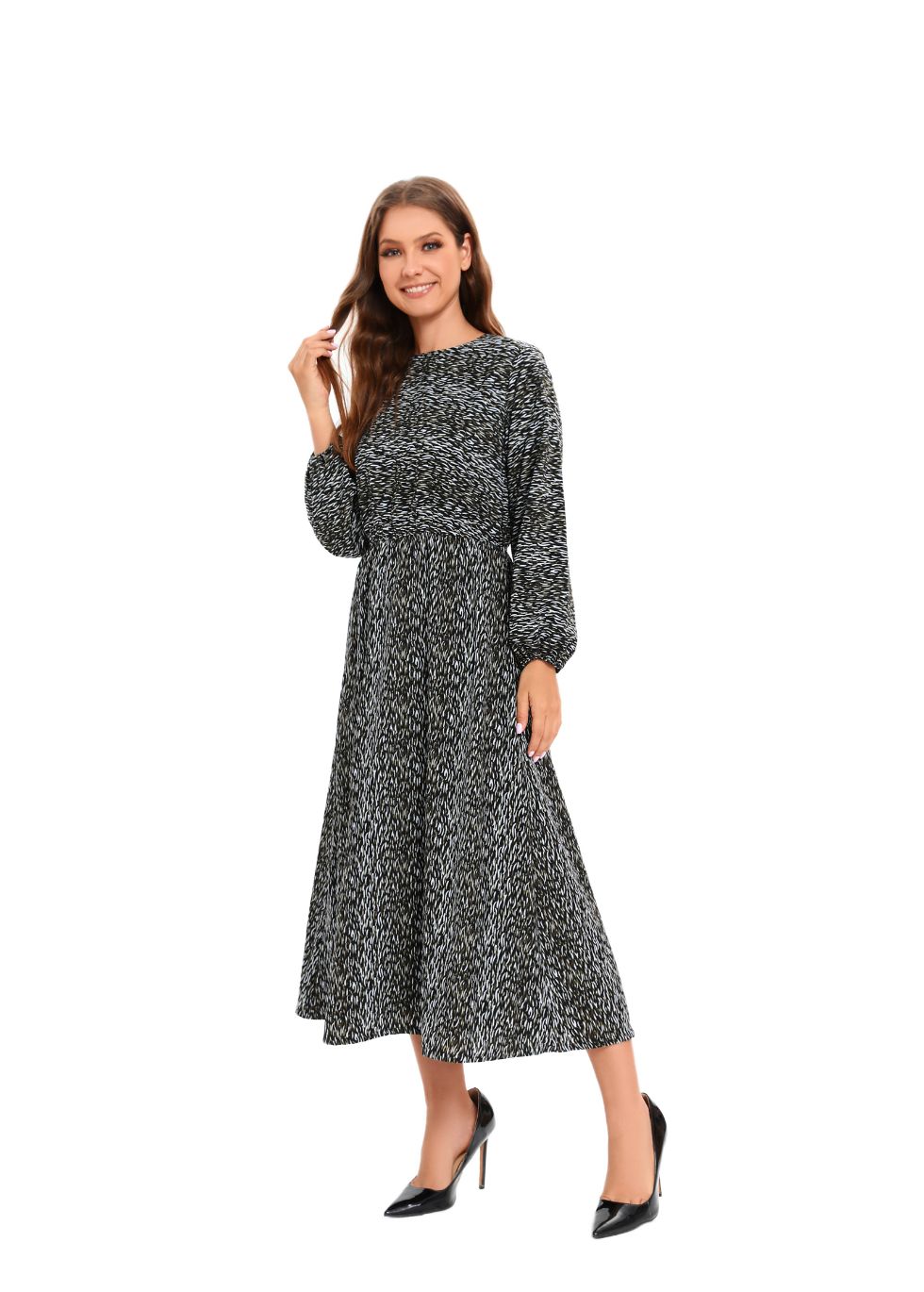 Missfinchnyc Twilight Grove Midi Dress view 7 - Twilight Grove Green Mini Dress