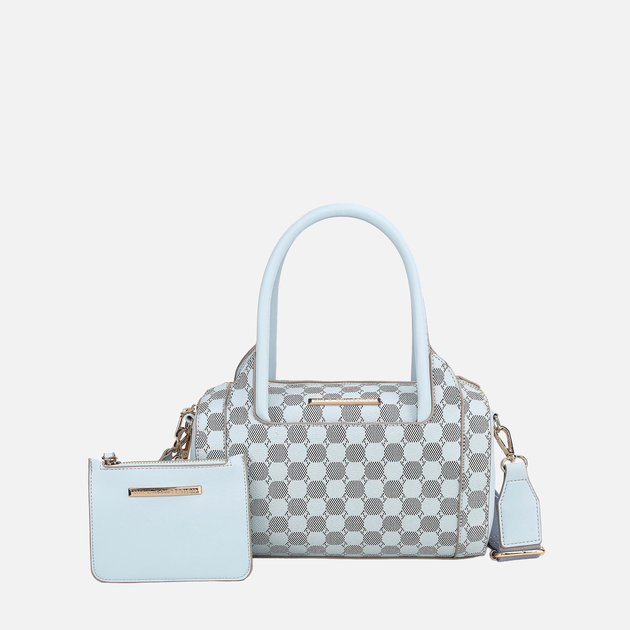 Mkf Collection by Mia K. - Adhara Shoulder Bag with Pouch Pink view 5 (bag) - mkf collection bags, mkf  - shop at us.meeeshop