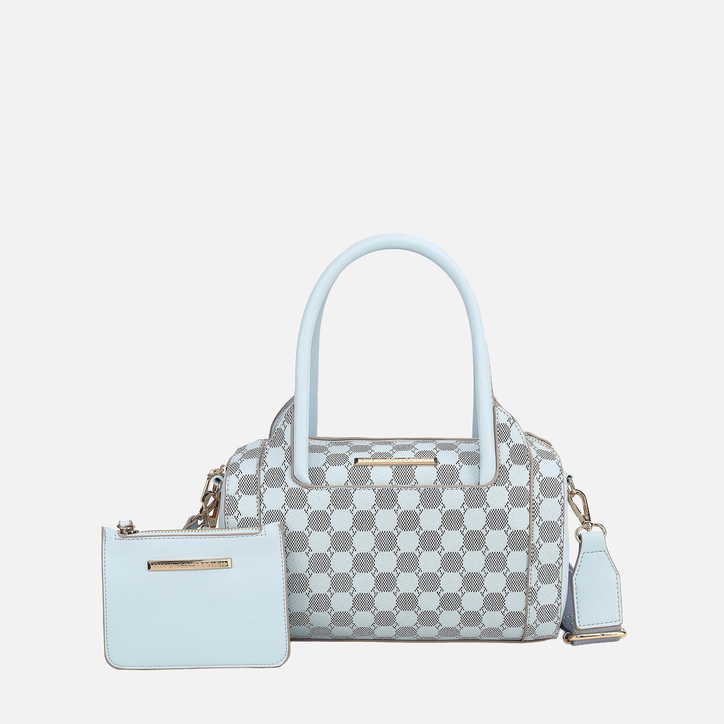Mkf Collection by Mia K. - Adhara Shoulder Bag with Pouch in Pink view 5 - Mkf Collection Bags