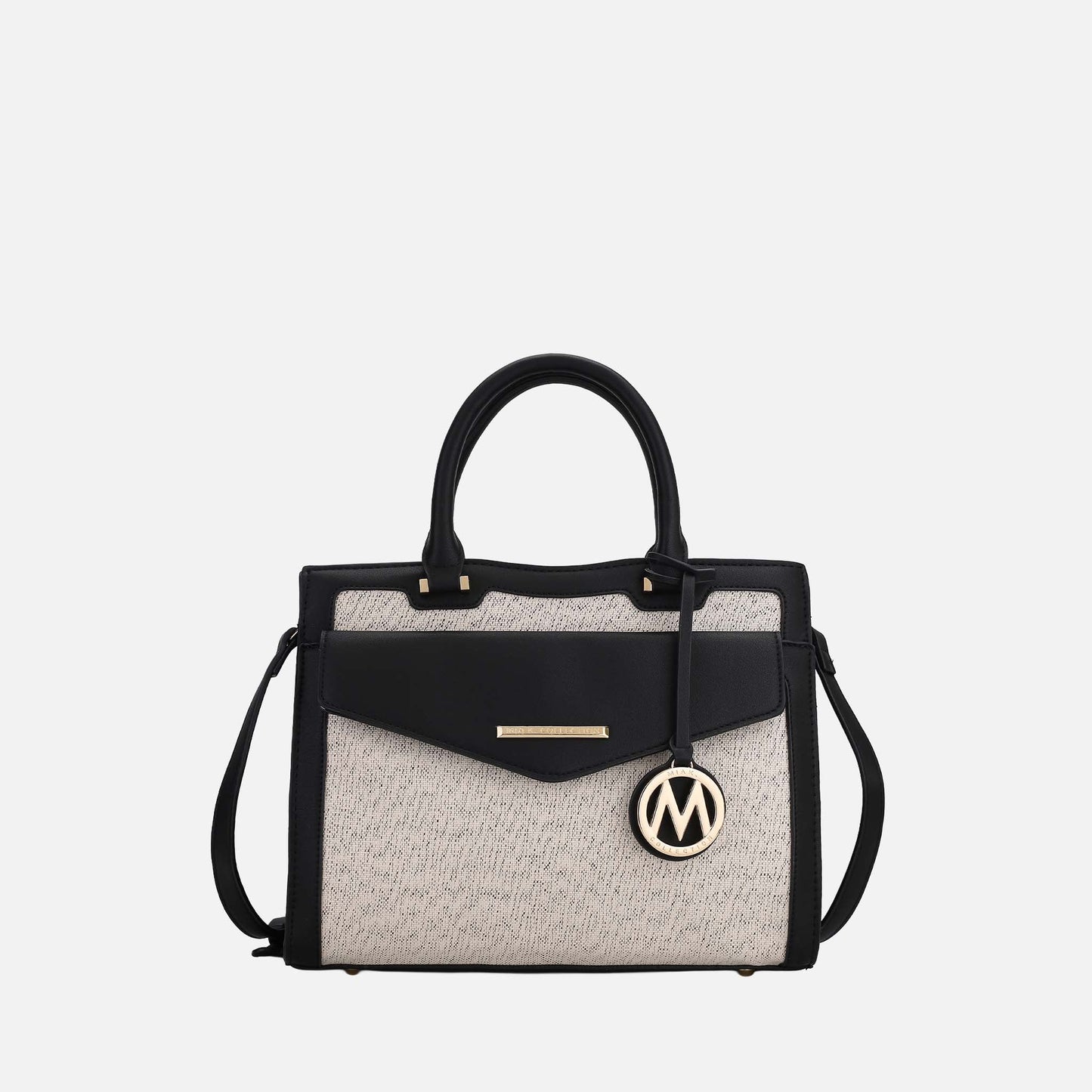 Mkf Collection by Mia K. - Alyssa Shoulder Bag in Beige view 7 - Mkf Collection Bags