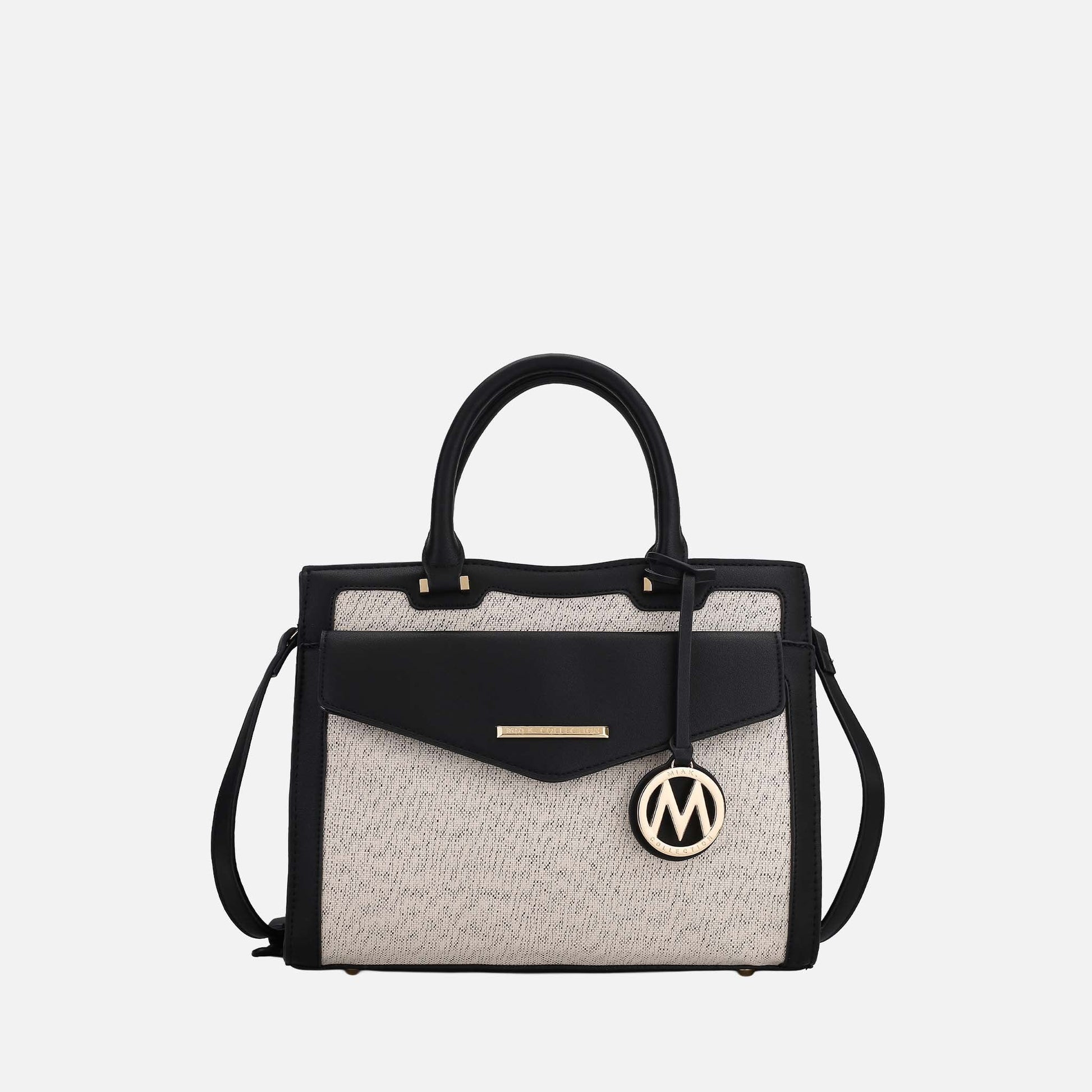 Mkf Collection by Mia K. - Alyssa Shoulder Bag in Beige view 7 - Mkf Collection Bags