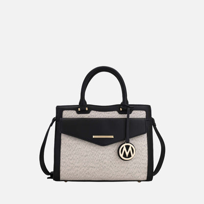 Mkf Collection by Mia K. - Alyssa Shoulder Bag in Beige view 7 - Mkf Collection Bags
