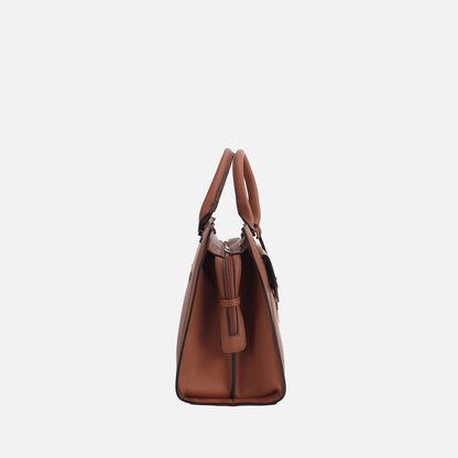 Mkf Collection by Mia K. - Alyssa Shoulder Bag in Blush view 5 - Mkf Collection Bags