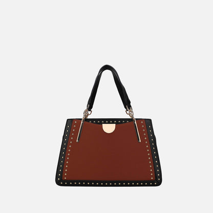 Mkf Collection by Mia K. - Aubrey Shoulder Bag in Blush view 3 - Mkf Collection Bags