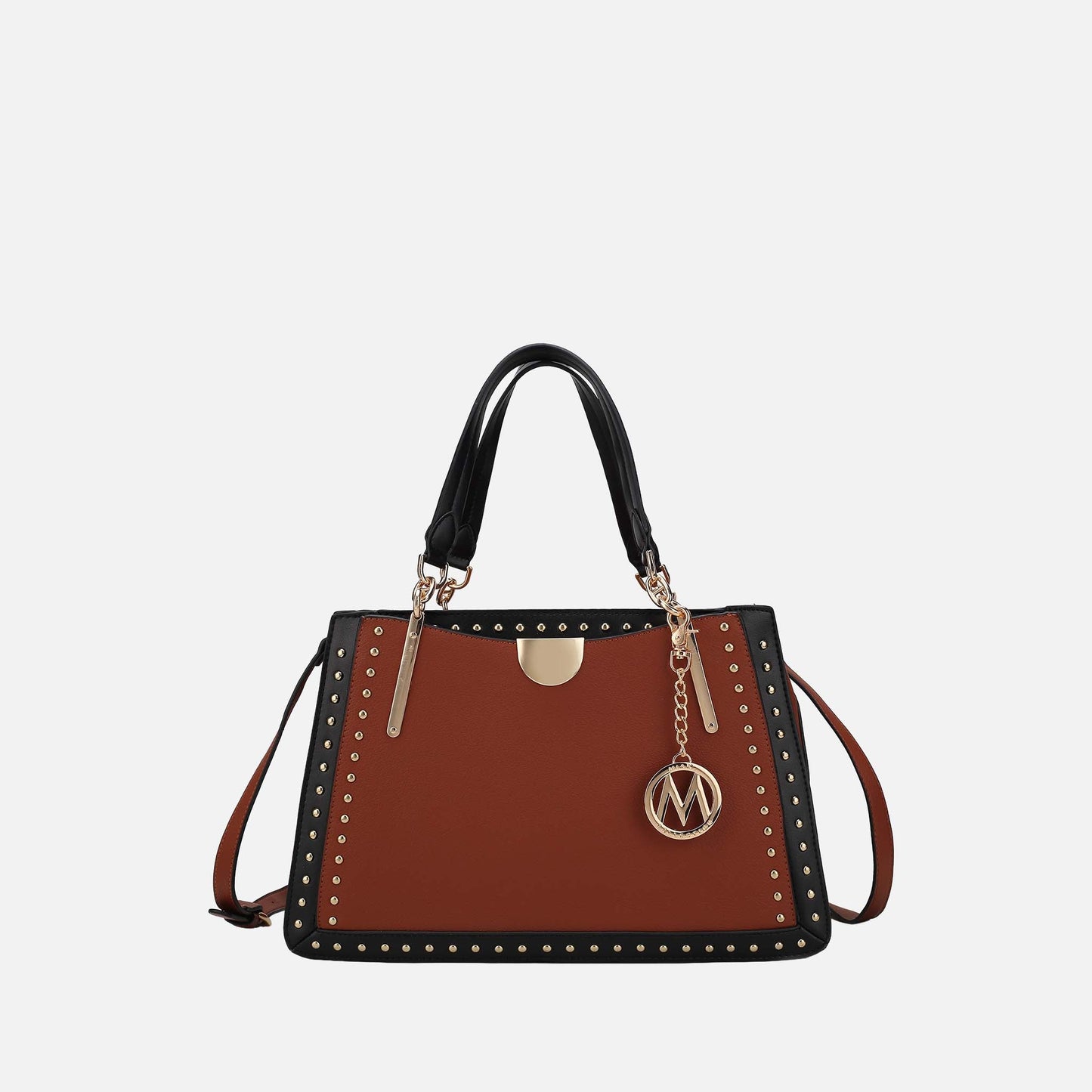 Mkf Collection by Mia K. - Aubrey Shoulder Bag in Ivory view 7 - Mkf Collection Bags