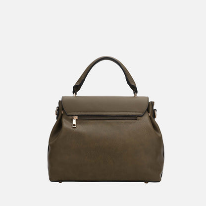 Mkf Collection by Mia K. - Aurora Shoulder Bag in Blush view 3 - Mkf Collection Bags