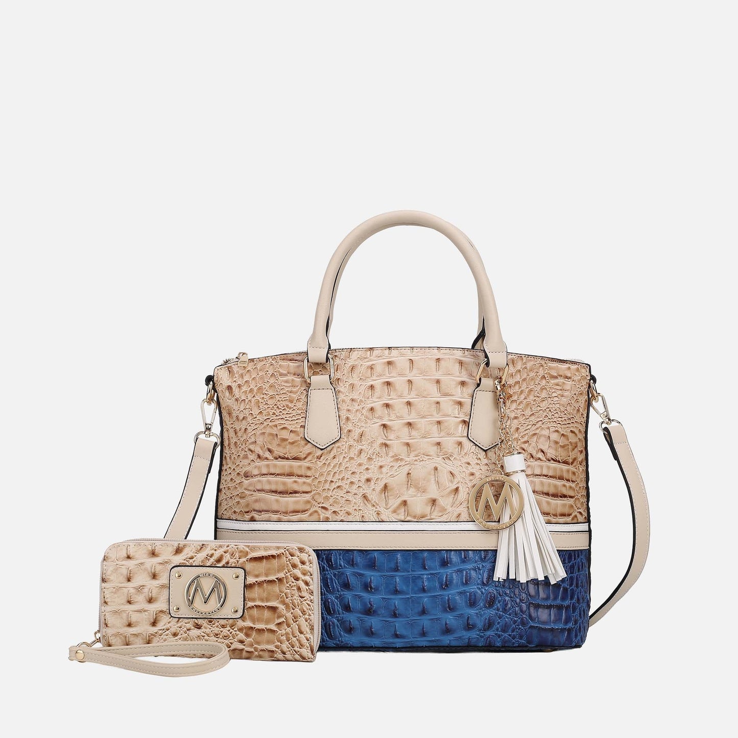 Mkf Collection by Mia K. - Autumn Tote Bag and Wallet Set view 11 - Mia K Collection (one-piece)