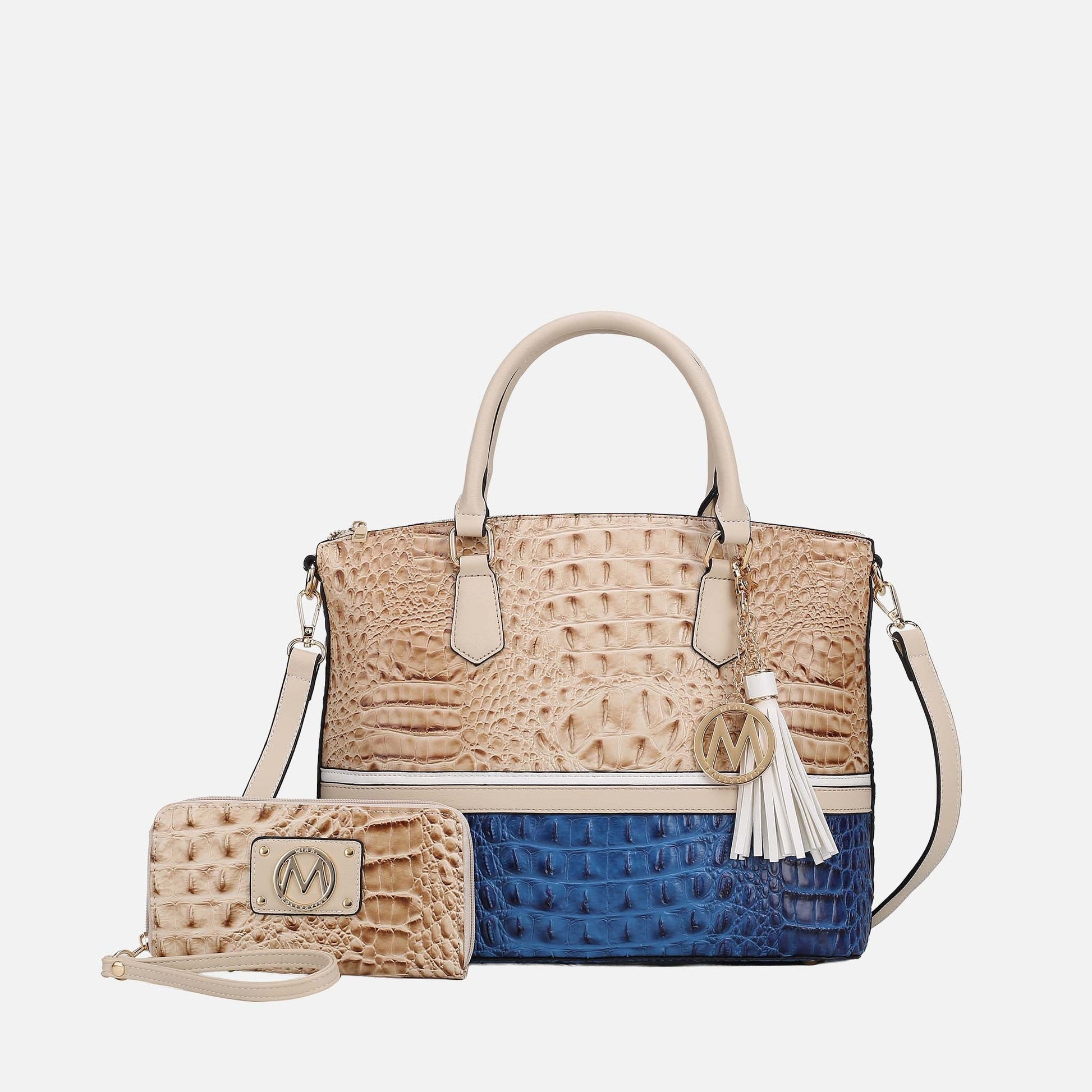 Mkf Collection by Mia K. - Autumn Tote Bag and Wallet Set view 11 - Mia K Collection (one-piece)