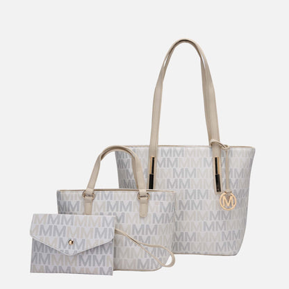 Mkf Collection by Mia K. - Aylet Signature Tote Bag and Set view 12 - Mkf Collection Bags (one-piece)