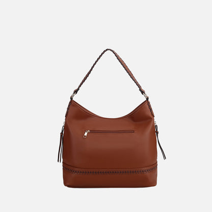 Mkf Collection by Mia K. - Blake Shoulder Bag and Set in Black view 3 - Mkf Collection Bags (one-piece)