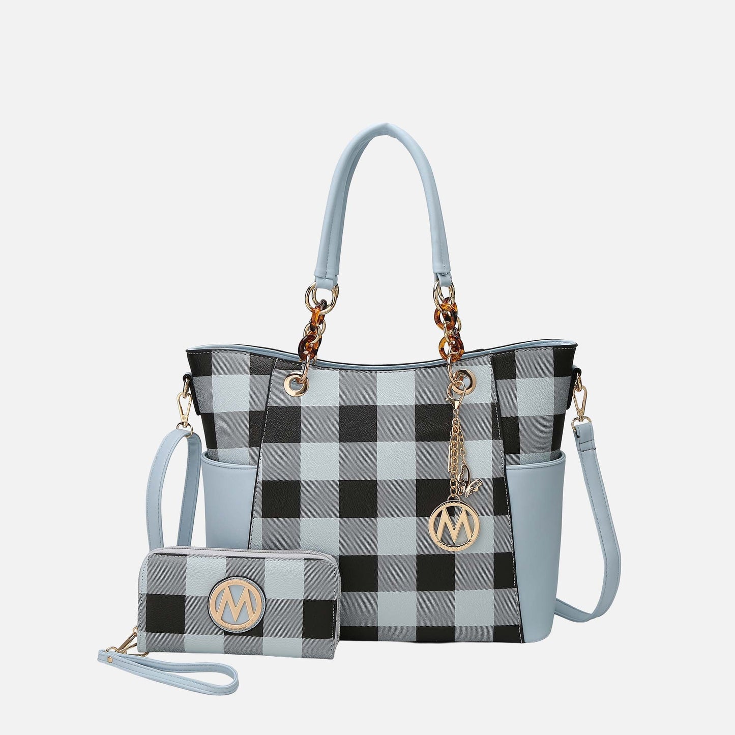 Mkf Collection by Mia K. - Bonita Tote Bag and Wallet Set view 13 - Mkf Collection Bags (one-piece)