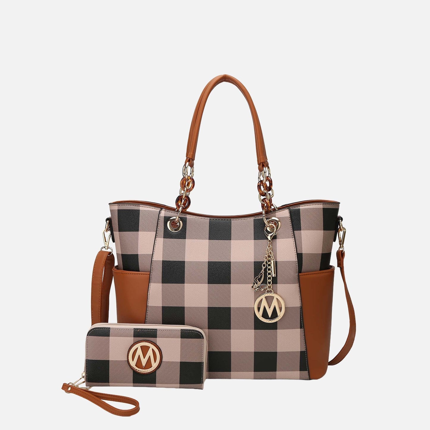 Mkf Collection by Mia K. - Bonita Tote Bag and Wallet Set view 14 - Mkf Collection Bags (one-piece)