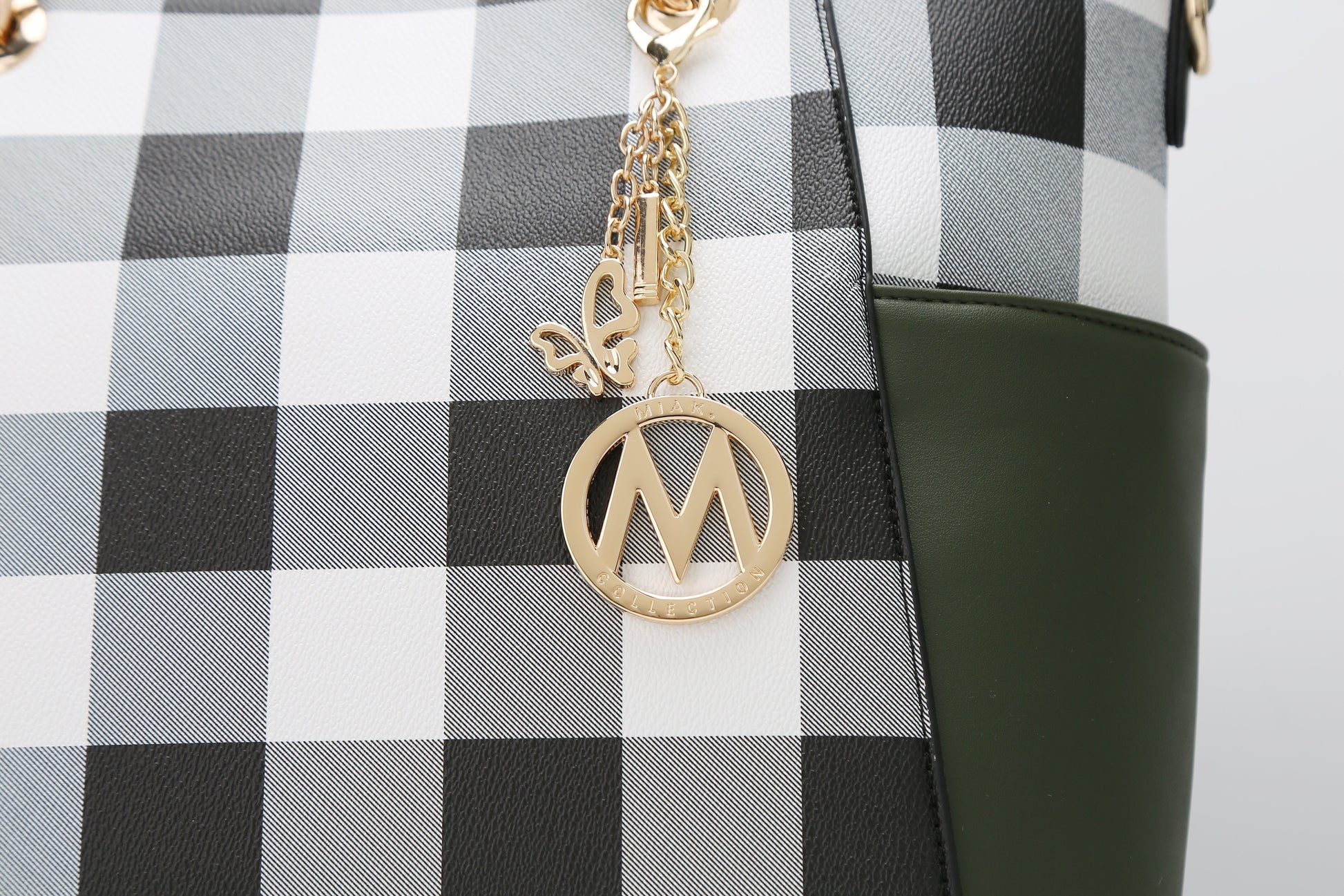 Mkf Collection by Mia K. - Bonita Tote Bag and Wallet Set in Mustard view 5 - Mkf Collection Bags (one-piece)
