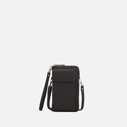 Mkf Collection by Mia K. - Caddy Signature Phone Crossbody in Tawny view 11 - Mkf Collection Crossbody Bags