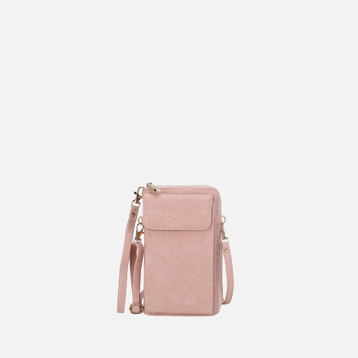 Mkf Collection by Mia K. - Caddy Signature Phone Crossbody in Indigo view 15 - Mkf Collection Crossbody Bags