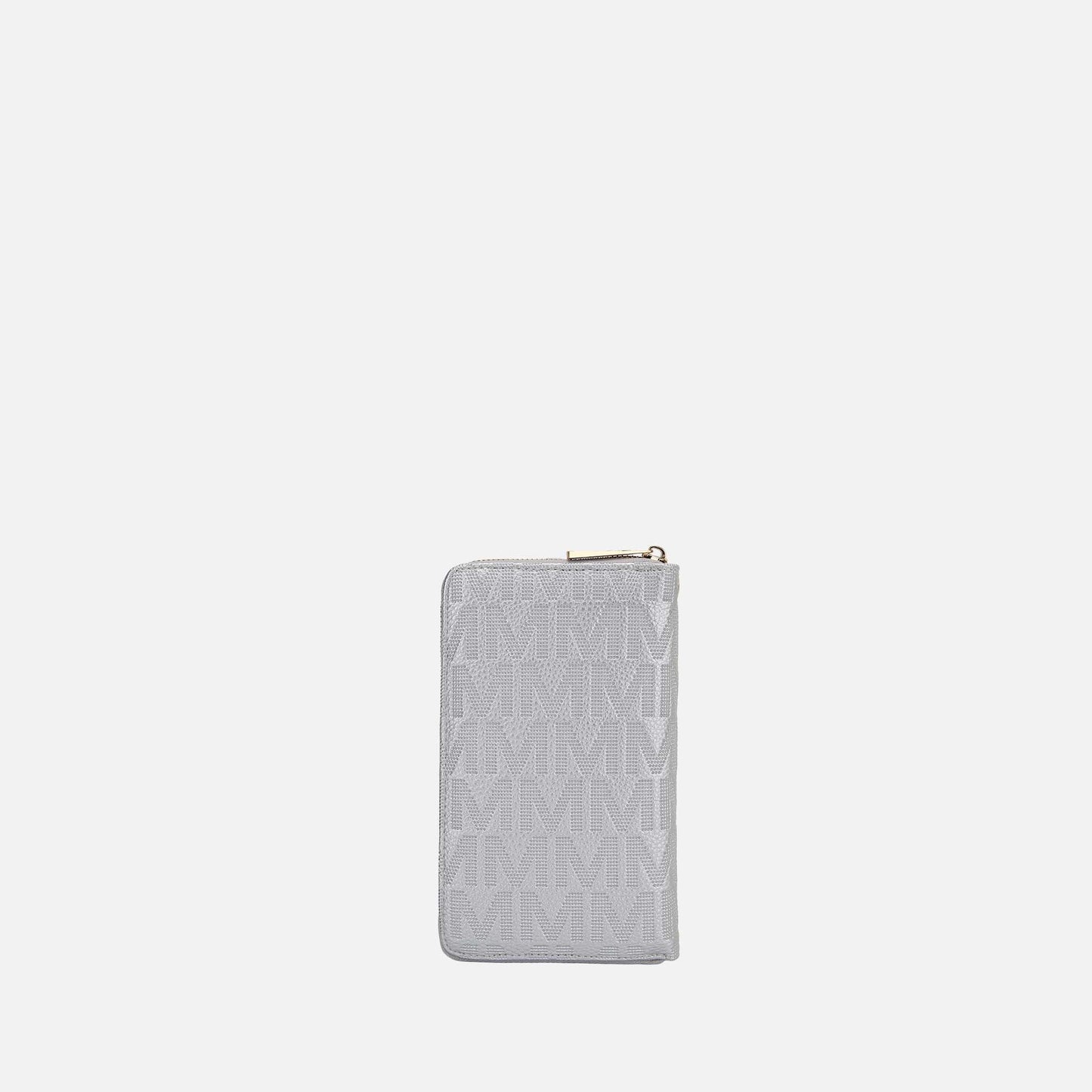 Mkf Collection by Mia K. - Caddy Signature Phone Crossbody in Chocolate view 3 - Mkf Collection Crossbody Bags